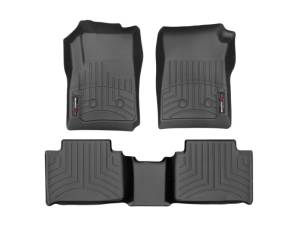 WeatherTech - FloorMat WeatherTech 2015 Chevy Colorado Crew Cab Front and Rear Floorliners - Black | 44751-1-2 - Image 4