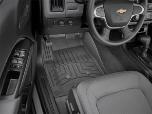 WeatherTech - WeatherTech 2015 Chevy Colorado Extended Crew Cab Front FloorLiner HP - Black | 447511IM - Image 8
