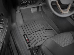 WeatherTech 15+ Jeep Cherokee (No Bump In Front of Dead Pedal) Front FloorLiner - Black | 448331 - Image 13