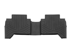 WeatherTech 18-20 Toyota Tacoma Double Cab Rear FloorLiner - Black | 448722IM