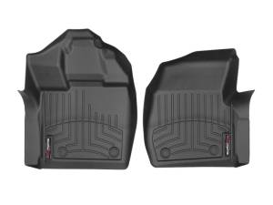 WeatherTech 2016+ Ford F-150 Regular Cab w/ Vinyl Floors Front FloorLiner - Black | 449521V