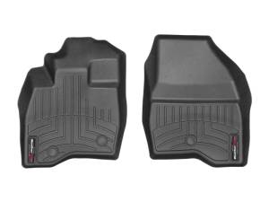 WeatherTech - WeatherTech 2017 Ford Explorer Front FloorLiner - Black | 449811 - Image 2
