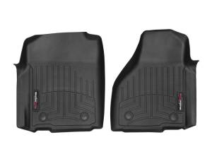 WeatherTech 2012+ Dodge Ram 1500 (Regular Cab) Front FloorLiner Vinyl Floors - Black | 449821V