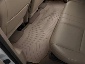 WeatherTech 99-10 Ford F250 Super Duty Crew Rear FloorLiner - Tan | 450022 - Image 13