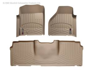 WeatherTech - FloorMat WeatherTech 06-08 Dodge Ram Truck Front and Rear Floorliners - Tan | 450041-450123 - Image 7
