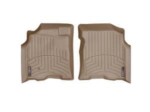 WeatherTech 04-06 Toyota Tundra Double Cab Front FloorLiner - Tan | 450301