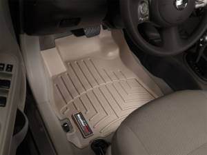 WeatherTech - FloorMat WeatherTech 06-08 Range Rover Range Rover/Range Rover Sport Front and Rear Floorliners - Tan | 450461-453622 - Image 2