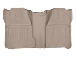 WeatherTech 07-13 Chevrolet Silverado Crew Cab Rear FloorLiner - Tan | 450660 - Image 3