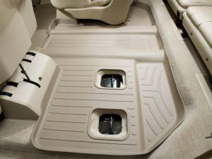 WeatherTech 07-13 Cadillac Escalade ESV Rear FloorLiner - Tan | 450665 - Image 13