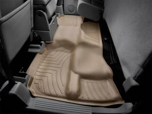 WeatherTech 07-13 Chevrolet Silverado Extended Cab Rear FloorLiner - Tan | 450669 - Image 15