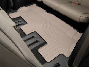 WeatherTech - WeatherTech 08+ Toyota Sequoia Rear FloorLiner - Tan | 450936 - Image 15