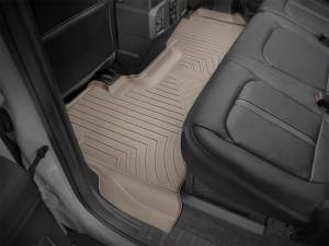 WeatherTech 2017+ Ford F-250/F-350/F-450/F-550 Crew Cab Rear FloorLiner - Tan | 4510122 - Image 11