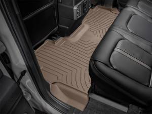 WeatherTech 2017+ Ford F-250/F-350/F-450/F-550 Rear FloorLiner HP - Tan | 4510122IM - Image 3