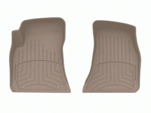 WeatherTech 17-22 Dodge Challenger RWD (No GT Trim) Front FloorLiner HP - Tan | 4510491IM - Image 1