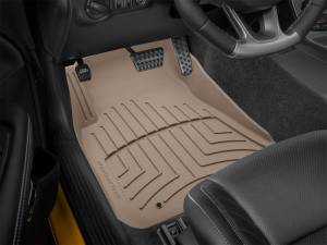 WeatherTech 17-22 Dodge Challenger RWD (No GT Trim) Front FloorLiner HP - Tan | 4510491IM - Image 4