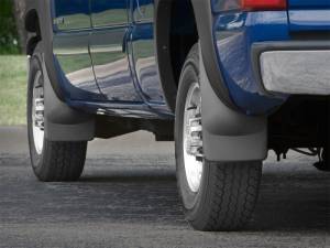WeatherTech - WeatherTech 01-06 Chevrolet Silverado No Drill Mudflaps - Black | 110005-120005 - Image 7