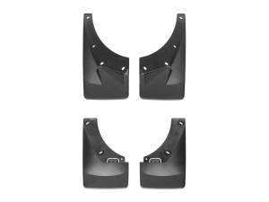 WeatherTech 07-11 GMC Yukon Denali No Drill Mudflaps - Black | 110008-120012 - Image 1