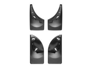 WeatherTech - WeatherTech 08-10 Ford F250/F350/F450/F550 No Drill Mudflaps - Black | 110009-120001 - Image 1