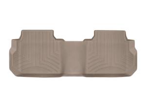 WeatherTech 2017+ GMC Acadia/Acadia Denali (2nd Row Bench Seats ONLY) Rear FloorLiner - Tan | 4510802
