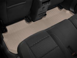 WeatherTech - WeatherTech 2017+ GMC Acadia/Acadia Denali (2nd Row Bench Seats ONLY) Rear FloorLiner - Tan | 4510802 - Image 6