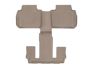 WeatherTech 2017 GMC Acadia Rear FloorLiner - Tan (2nd Row Bucket Seats Only) | 4510803