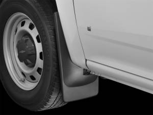 WeatherTech - WeatherTech 04-12 Chevrolet Colorado No Drill Mudflaps - Black | 110032 - Image 5