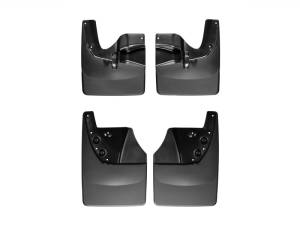 WeatherTech 14-16 Toyota Tundra (w/o Fender Flares) No Drill Mudflaps - Black | 110034-120045 - Image 2