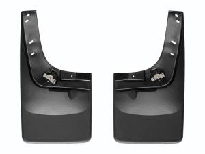 WeatherTech 04-08 Dodge Ram Truck 2500/3500 No Drill Mudflaps - Black | 110037-120024