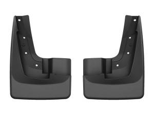 WeatherTech 13-16 GMC Acadia Denali No Drill Mudflaps - Black | 110046 - Image 1