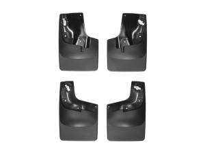 WeatherTech 2015 Chevrolet Colorado w/o Fender Flares No Drill Front & Rear Mudflaps | 110049-120049 - Image 1