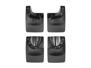 WeatherTech - WeatherTech 16-23 Toyota Tacoma (w/Fender Flares/Molding) No Drill Mudflaps - Black | 110055-120055 - Image 4