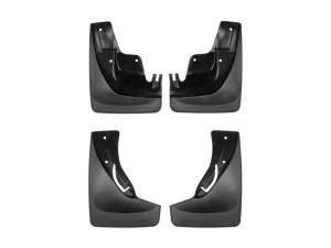 WeatherTech 2011 Jeep Grand Cherokee Laredo/Ltd/Trailhawk/Overland ONLY No Drill Mudflaps - Black | 110058-120058 - Image 3