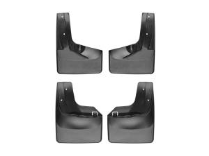 WeatherTech 07-17 Ford Expedition No Drill Mudflaps - Black | 110071-120071