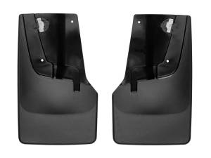 WeatherTech 2017+ Chevrolet Colorado No Drill Mudflaps - Black (ZR2 Model Only) | 110085