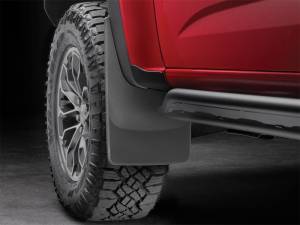 WeatherTech - WeatherTech 2017+ Chevrolet Colorado No Drill Mudflaps - Black (ZR2 Model Only) | 110085 - Image 2