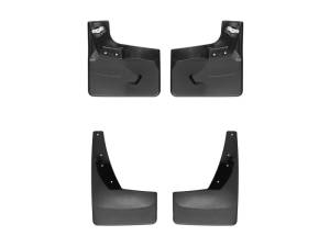 WeatherTech 2022 Ford Expedition Max No Drill Mudflaps - Black | 110088-120155