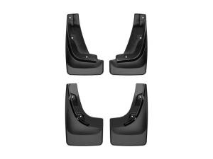 WeatherTech 2017+ Jeep Compass No Drill Mudflaps - Black | 110096-120096