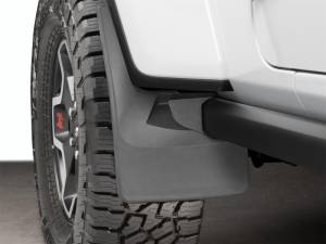 WeatherTech - WeatherTech 20+ Jeep Gladiator No Drill Mudflaps - Black | 110100 - Image 2
