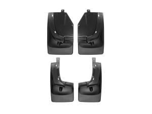 WeatherTech 19-20 Ford Ranger No Drill Mudflaps - Black | 110106-120106