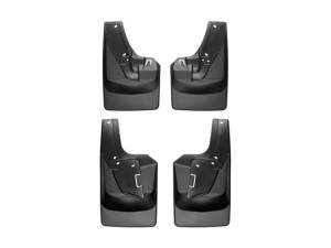 WeatherTech 2019+ Dodge Ram Truck 2500/3500 No Drill Mudflaps - Black | 110109-120109