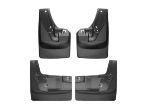 WeatherTech 2019+ Dodge Ram Truck 2500/3500 No Drill Mudflaps - Black | 110109-120116