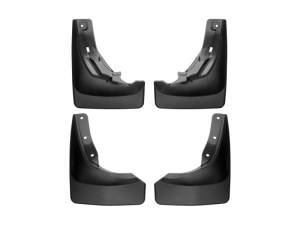 WeatherTech 2020-2022 Ford Explorer No Drill Mudflaps - Black | 110111-120111
