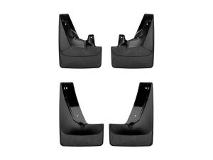 WeatherTech 21-23 Chevrolet Suburban No Drill Mudflaps - Black | 110125-120125