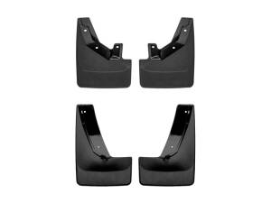 WeatherTech 21-23 GMC Yukon / Yukon Denali No Drill Mudflaps - Black | 110126-120125