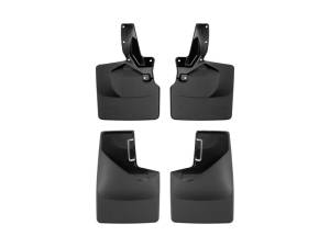 WeatherTech 2021+ Ford Bronco (315 Width Tire Size) No Drill Mudflaps - Black | 110140-120145
