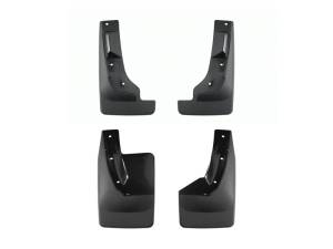WeatherTech 2022 Ford Maverick (Incl. Hybrid) Front/Rear No Drill Mudflaps - Black | 110146-120146
