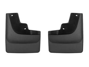 WeatherTech 2021+ Ford F-150 Raptor (Incl. 37 Perf. Pkg) No Drill Front MudFlaps - Black | 110150