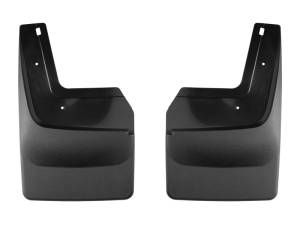 WeatherTech 2022 Chevrolet Silverado 1500 ZR2 No Drill MudFlaps - Black | 110152