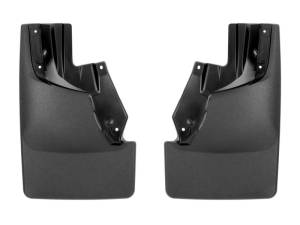 WeatherTech 22-23 Ford Bronco Raptor (Excl. Sport Models) No Drill Mudflaps Front Pair - Black | 110162