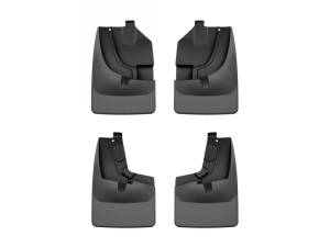 WeatherTech 21-23 Ford Ranger (Tremor Pkg.) No Drill Front & Rear MudFlaps - Black | 110169-120169